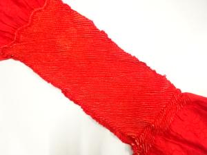 正絹　絞り　帯揚げ